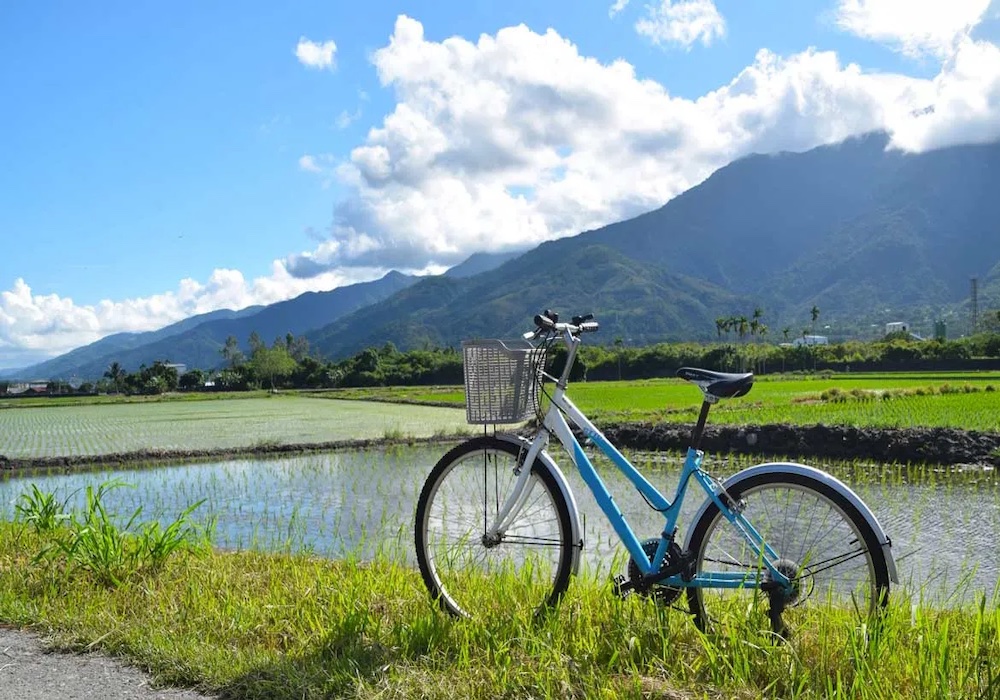 花東縱遊 沿著台九線，一路自在單車賞山巒風景