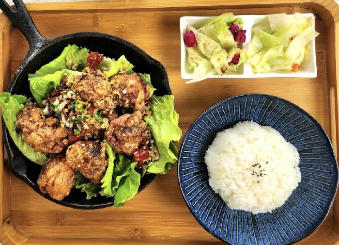 避風塘炒雞套餐